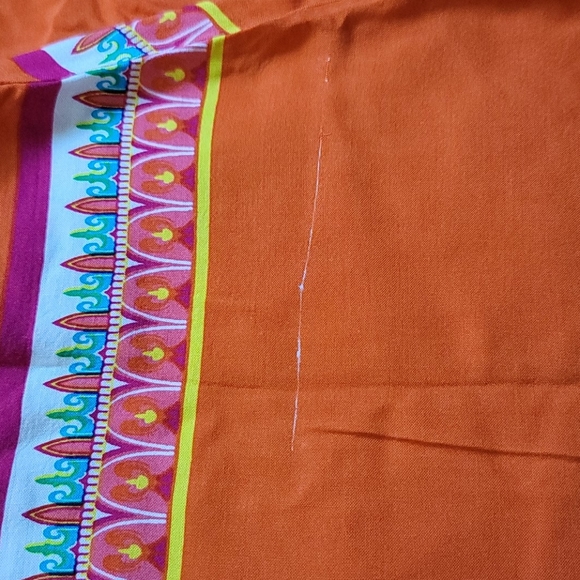 kimono for the beach .fabrication painting detail - Picture 3 of 4